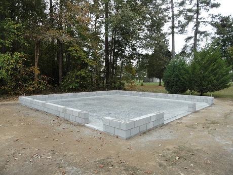 Garage Foundation Concrete Mullins And Company Concrete 757